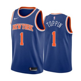 Dres New York Knicks Obi Toppin 1 Nike 2022-23 Icon Edition Swingman